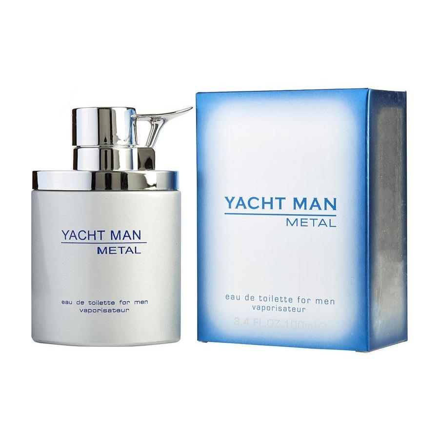 🛥️ 100ML Yacht Man Metal Myrurgia Eau de Toilette Spray – For the Bold & Confident Man 🌿