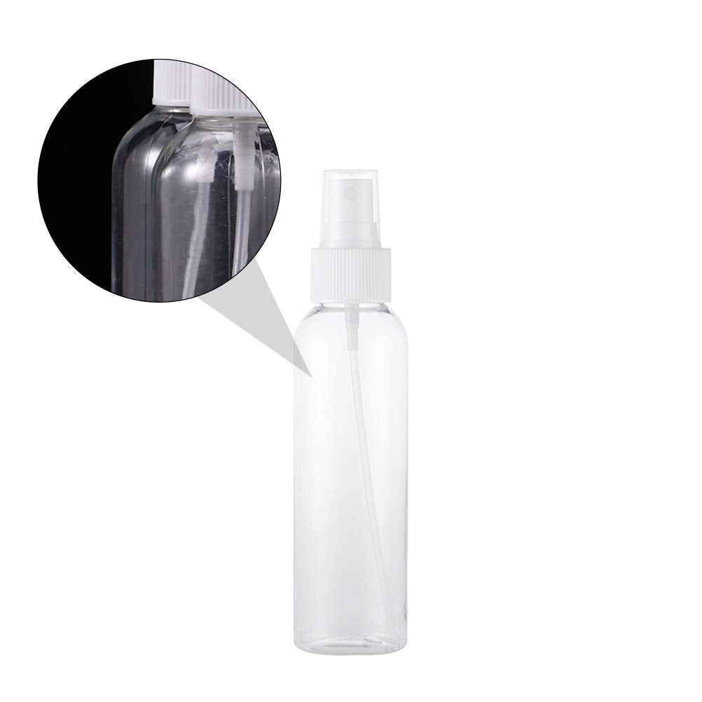 2/3/5Pcs 150ml Plastic Bottle Pump Sprayer | Refillable PET Spray Bottles | Lightweight & Compact for Water, Chemicals, Hair, & Plants