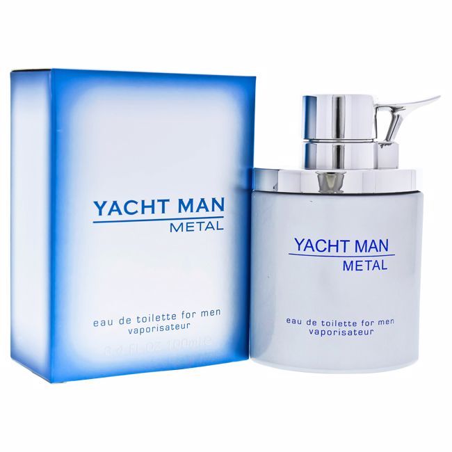 🛥️ 100ML Yacht Man Metal Myrurgia Eau de Toilette Spray – For the Bold & Confident Man 🌿