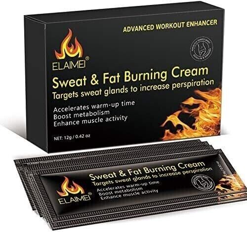 Hot Cream (10 pack) Unisex Slim Cream Portable Workout Enhancer Sweat Slim Cream