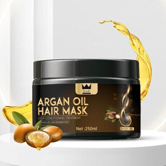 Plant Natural Smoothing Nourishing Argan Oil Hair Masks Cream Conditioning Hair