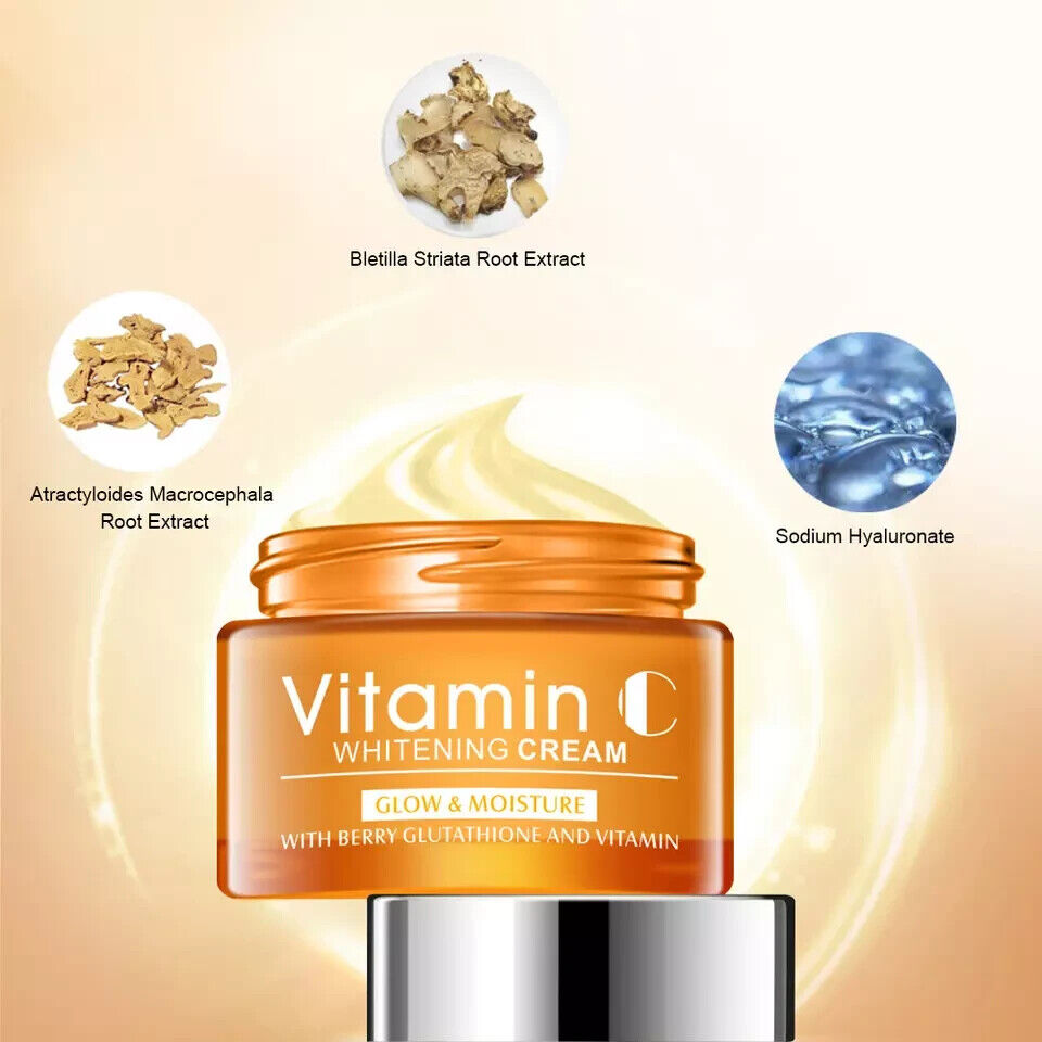 Disaar 50ml Moisturizing Brightening Skin Face Whitening Cream With Vitamin C