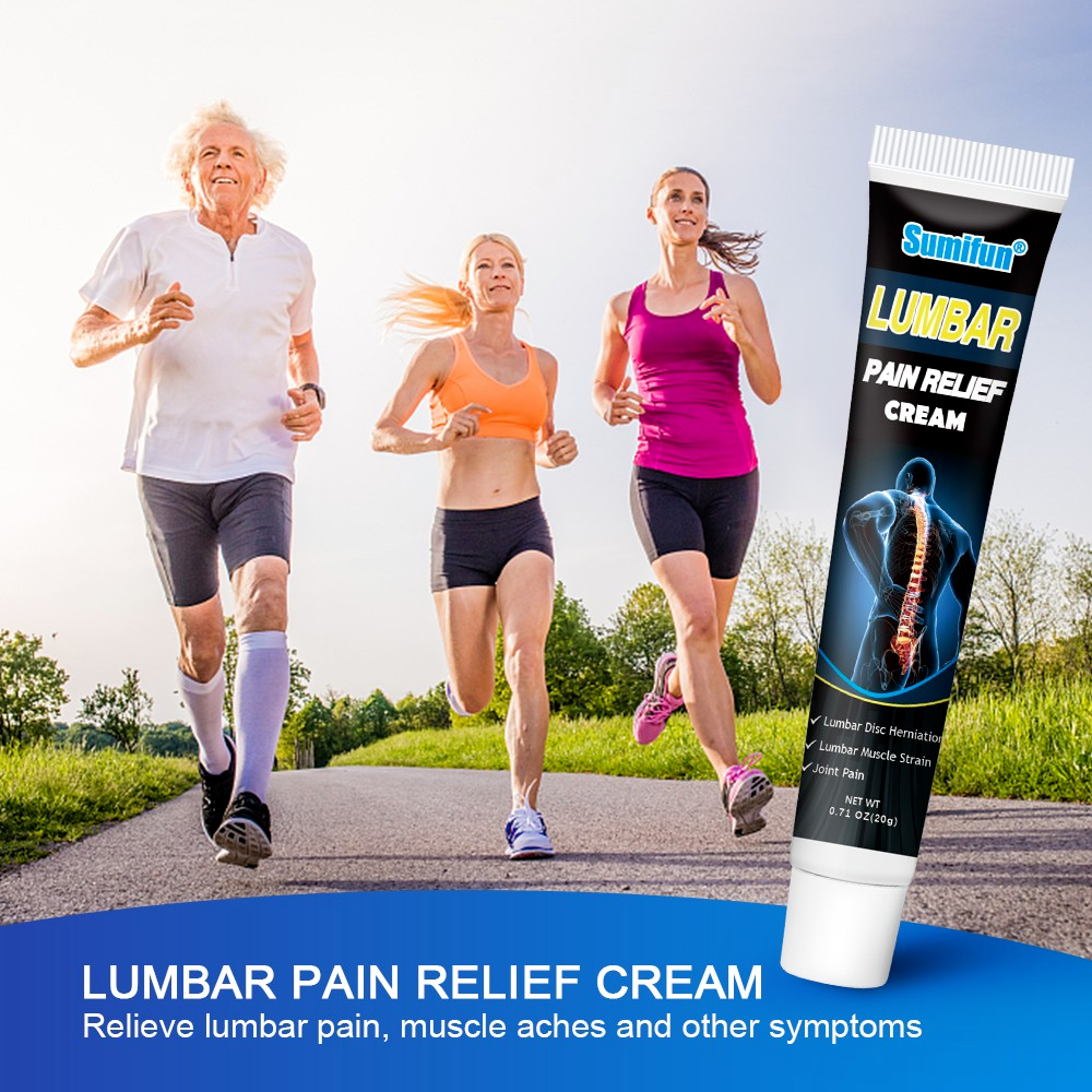 Lumbar Back Arthritis Sciatica Rheumatoid Muscular Pain Relief Cream Gel 