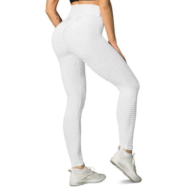 Womens Yoga Pants Butt Lift Leggings Sports Gym TikTok  Anti Cellulite Trousers