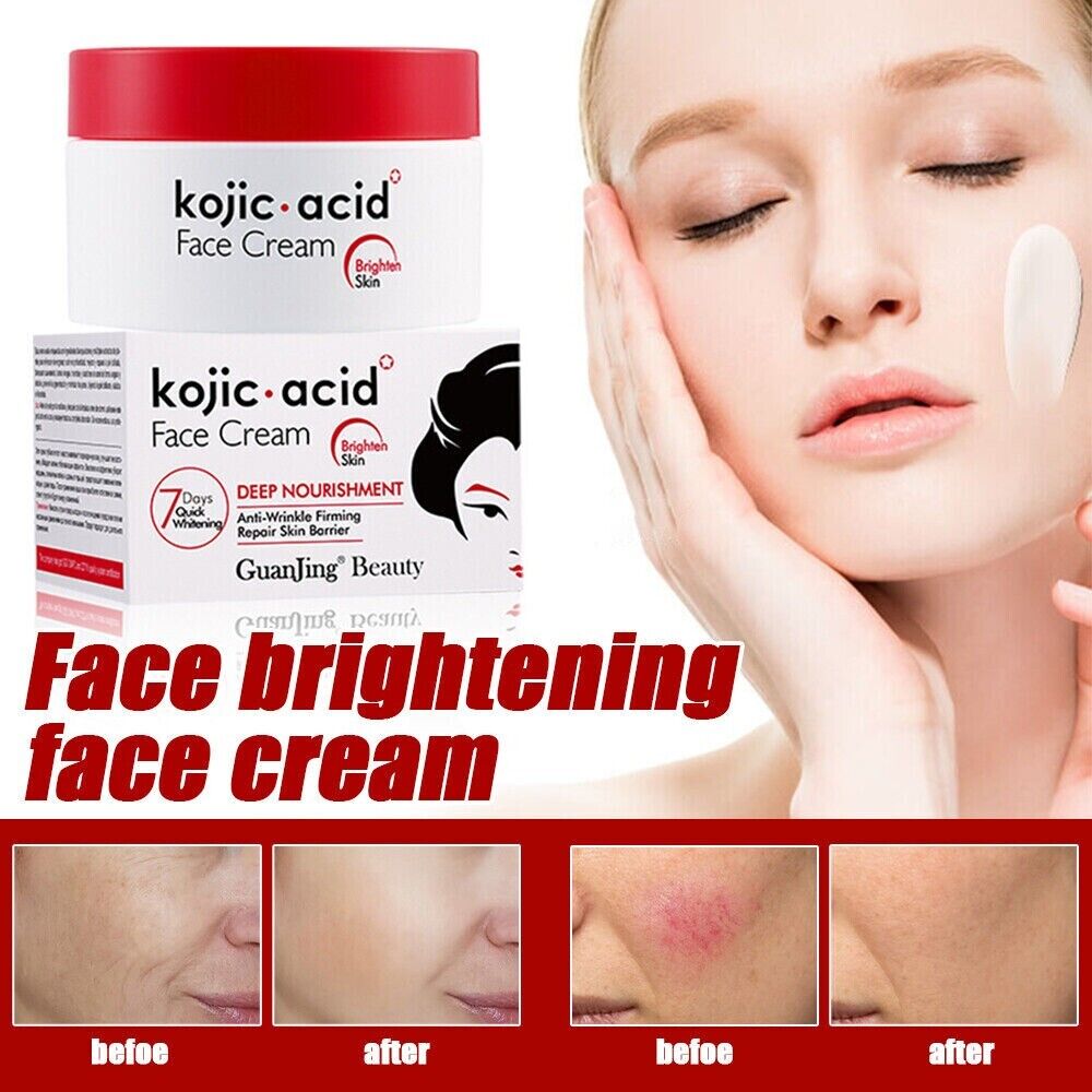 Kojic Acid Face Cream Facial Brightening Cream  Moisturizing Skin Care Cream AU