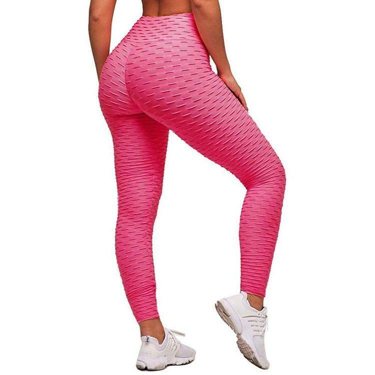 Womens Yoga Pants Butt Lift Leggings Sports Gym TikTok  Anti Cellulite Trousers