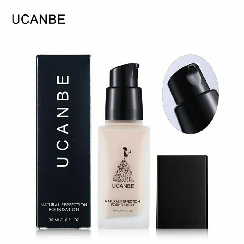 Foundation Makeup UCANBE Liquid Foundation Makeup Full Coverage Concealer Whiten