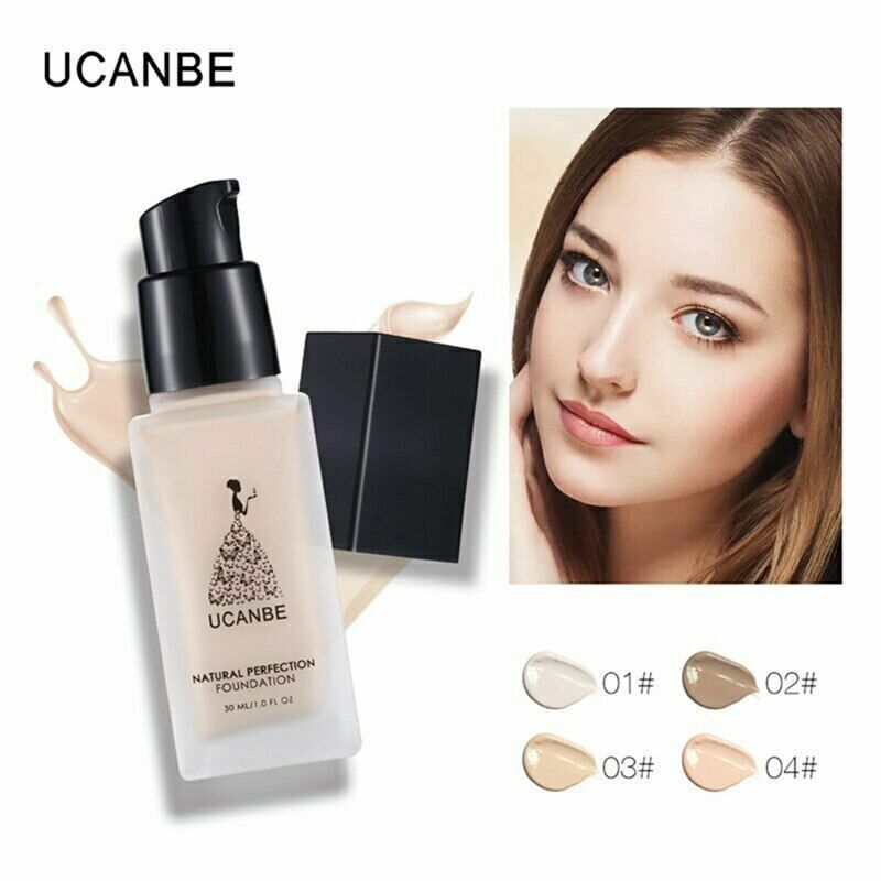 Foundation Makeup UCANBE Liquid Foundation Makeup Full Coverage Concealer Whiten