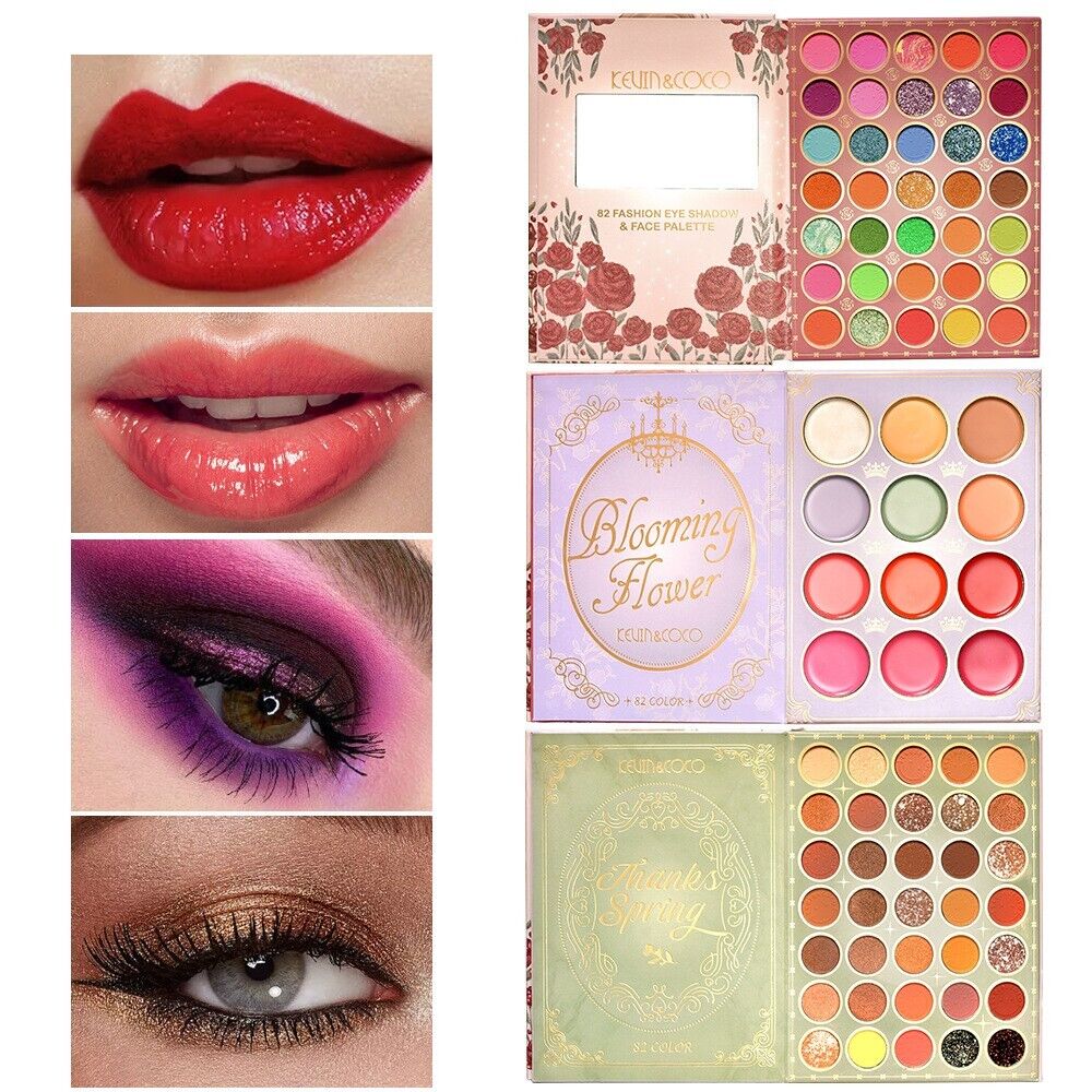 18 to 82 color Eyeshadow palette Shimmer/Matte Eye shadow Makeup Concealer