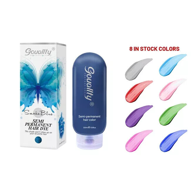 Gouallty Trendy Color Semi Permanent Colour 200ml all colours hair dye