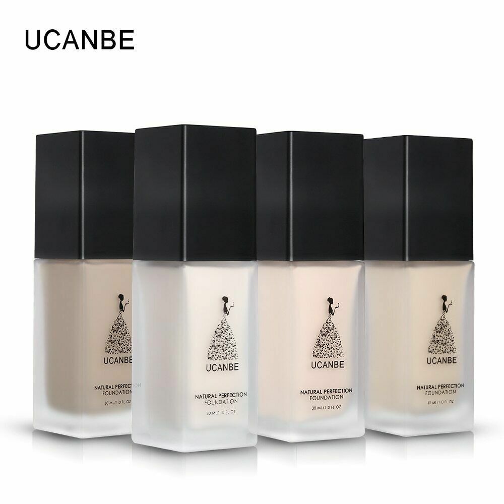 Foundation Makeup UCANBE Liquid Foundation Makeup Full Coverage Concealer Whiten