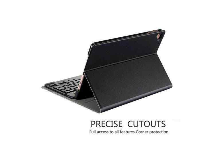 Keyboard Cover for iPad 7th 8th 2020 10.2 Case  with pen holder Bluetooth