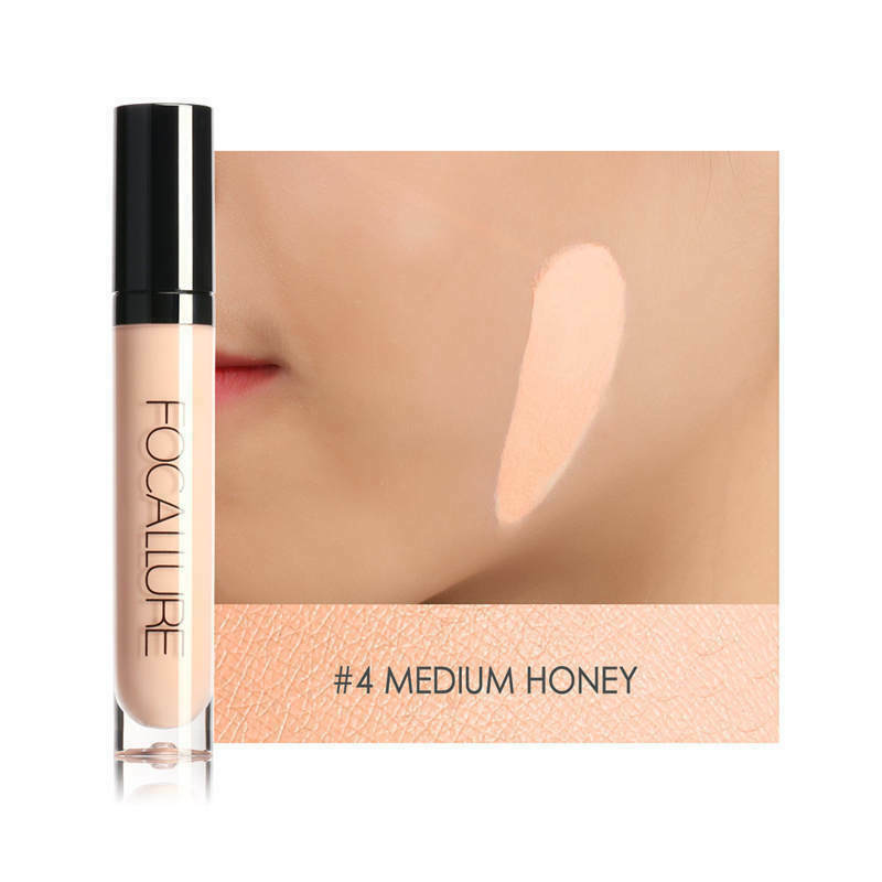 FOCALLURE Liquid Concealer - Full Coverage Natural Matte Finish