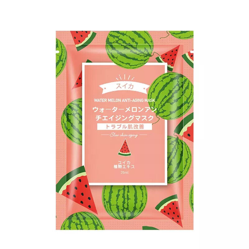 Plant Moisture Essence Facial Mask Sheet Skin Care Beauty Cosmetics Face Pack AU