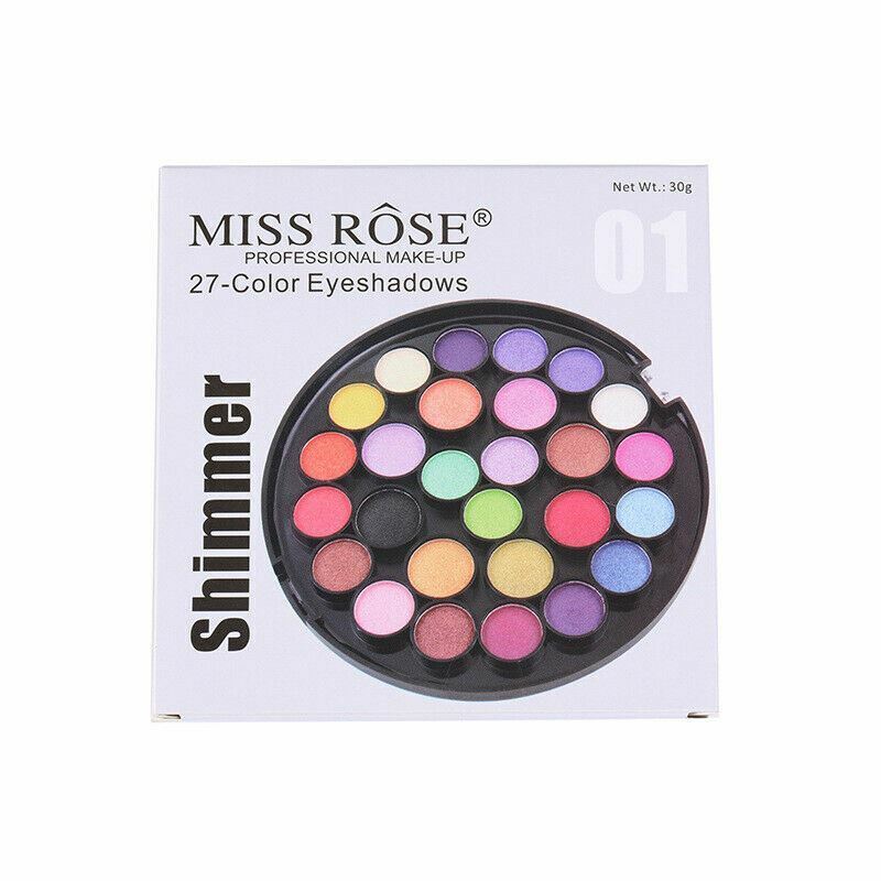 Miss Rose 27-colour shimmer eyeshadow professional makeup