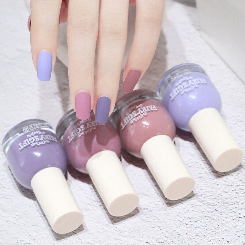 Fast Drying Oily Based Ladies Nail Polish Matte Nail Polish-BUY 2 GET 1 FREE