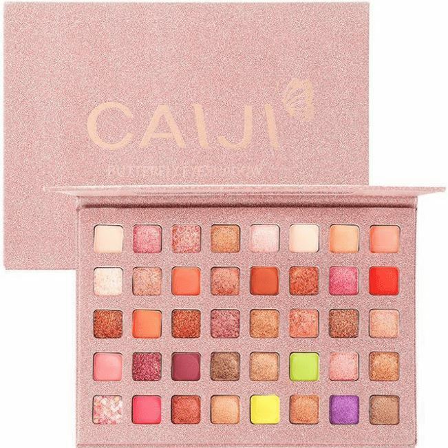 Caji colorful butterfly 40 color eyeshadow 