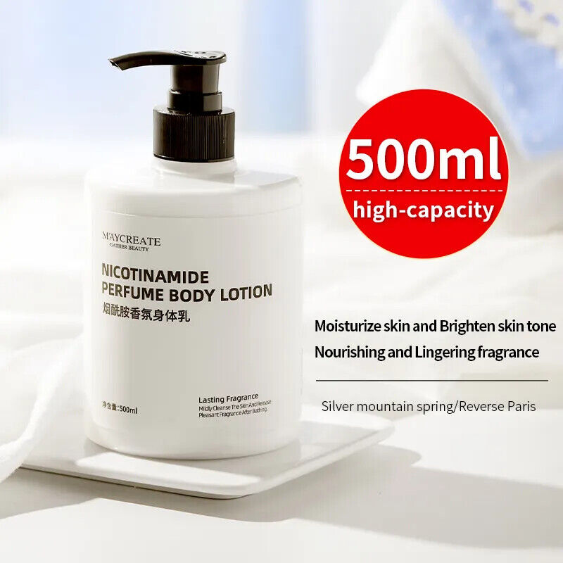 Body Care 500ml Moisturizing Nicotinamide Whitening Body Lotion Moisturizing