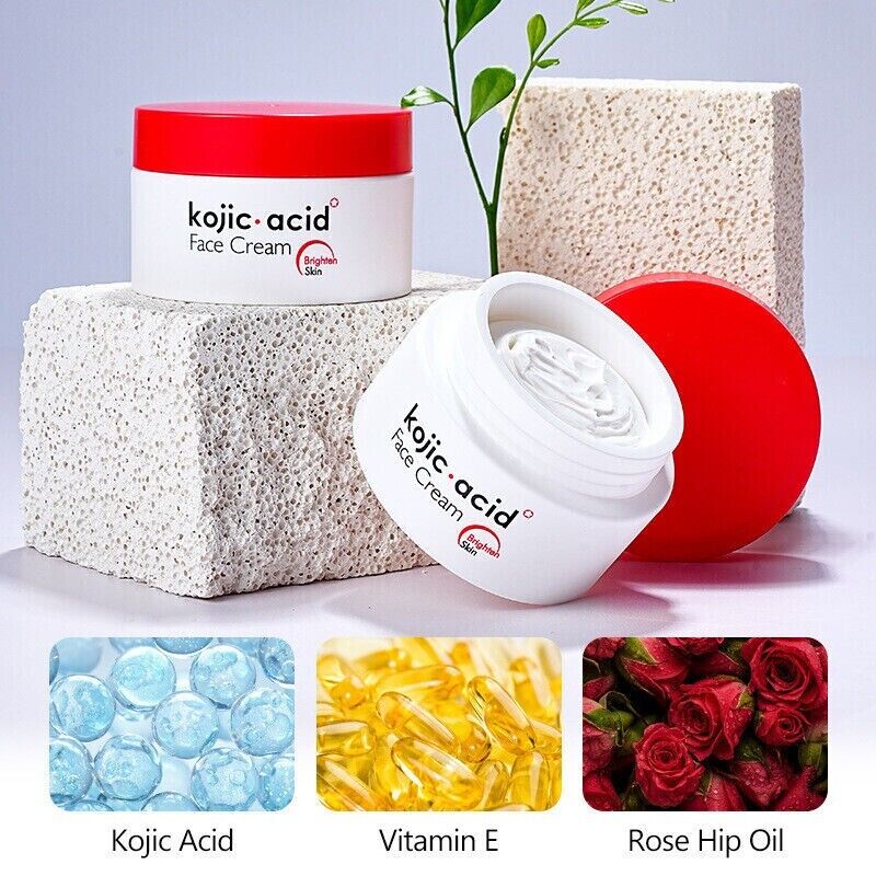 Kojic Acid Face Cream Facial Brightening Cream  Moisturizing Skin Care Cream AU