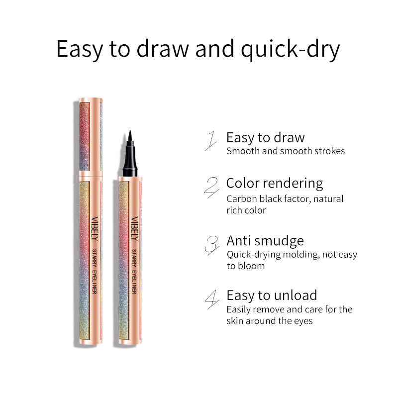 Hot Sale Waterproof Smooth Non-smudged Eye Liner Personalized Eye Makeup Liquid 