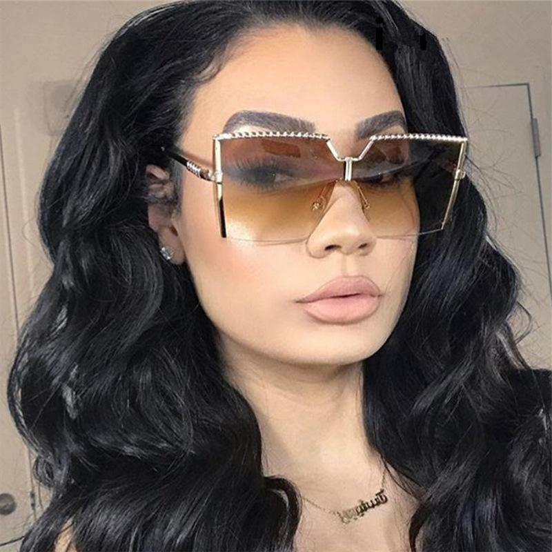 Women Sunglasses fashion oversized UV Protection UV400 Shades Lens