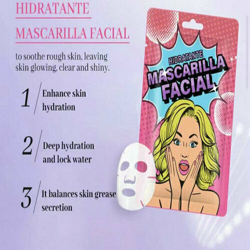 Plant Moisture Essence Facial Mask Sheet Skin Care Beauty Cosmetics Face Pack AU