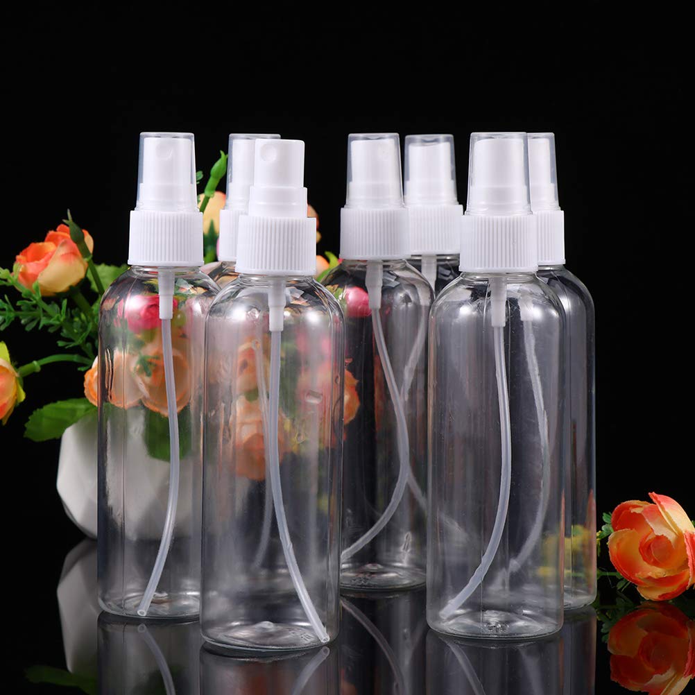 2/3/5Pcs 150ml Plastic Bottle Pump Sprayer | Refillable PET Spray Bottles | Lightweight & Compact for Water, Chemicals, Hair, & Plants