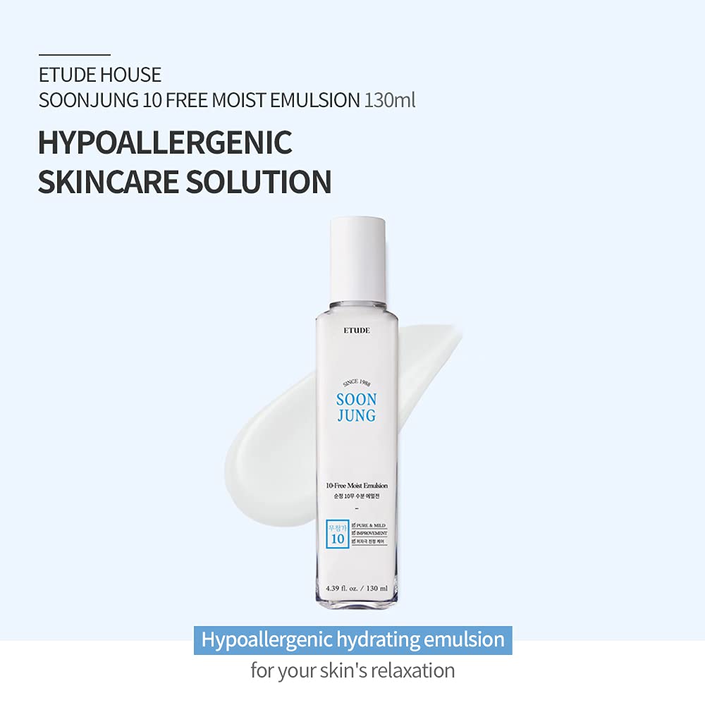 Etude House SoonJung 130 ml 21AD Hypoallergenic, Non-Irritating Moisture Emulsion