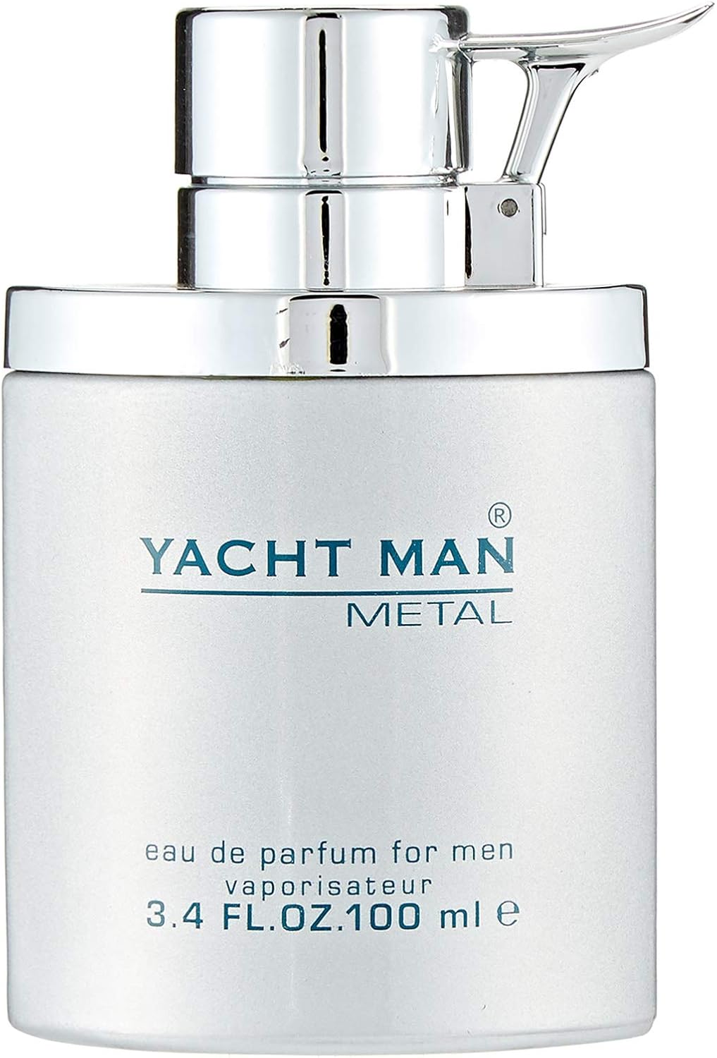 🛥️ 100ML Yacht Man Metal Myrurgia Eau de Toilette Spray – For the Bold & Confident Man 🌿