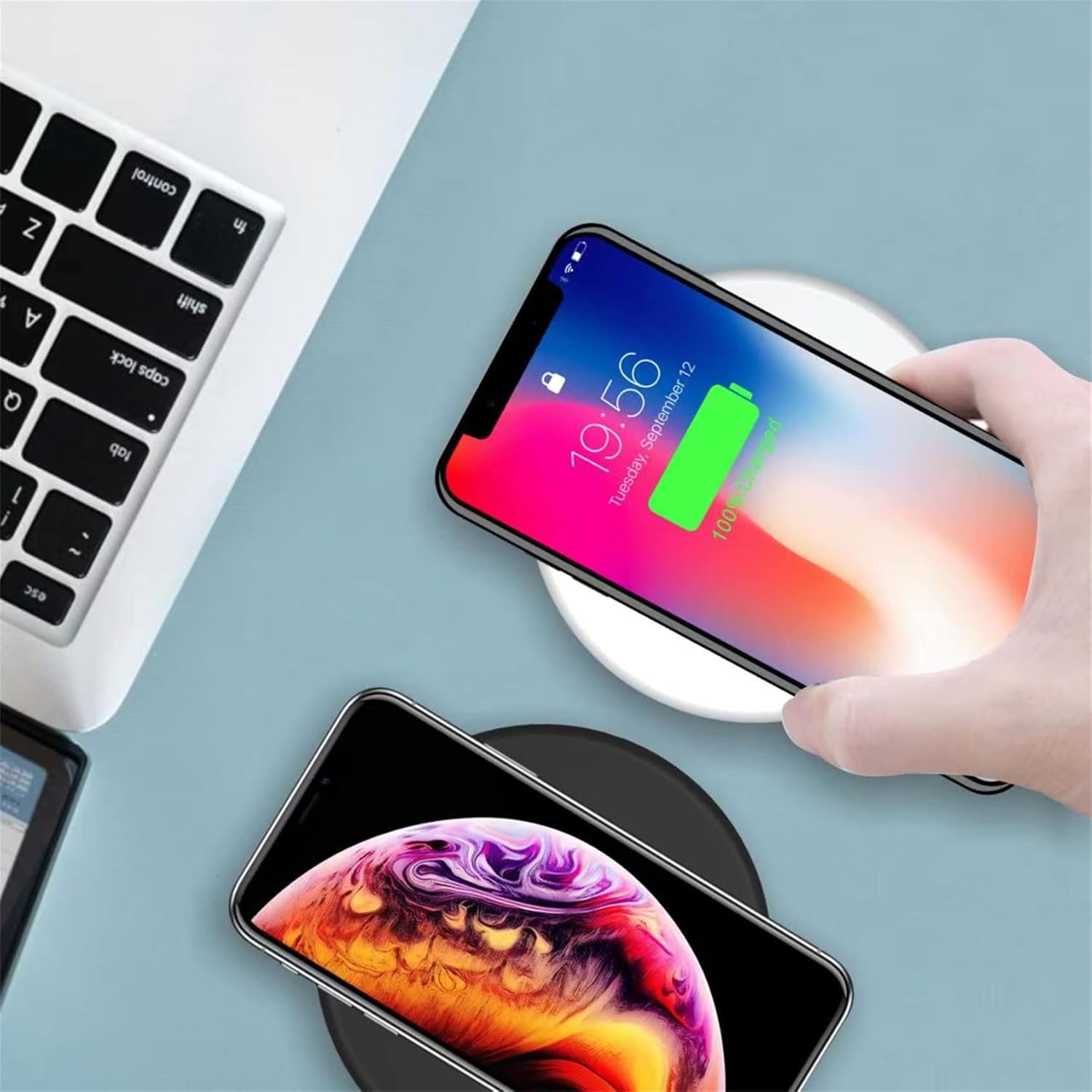 18W Fast Wireless Charger | Charging Mat for iPhone | Quick & Efficient Wireless Charging Pad