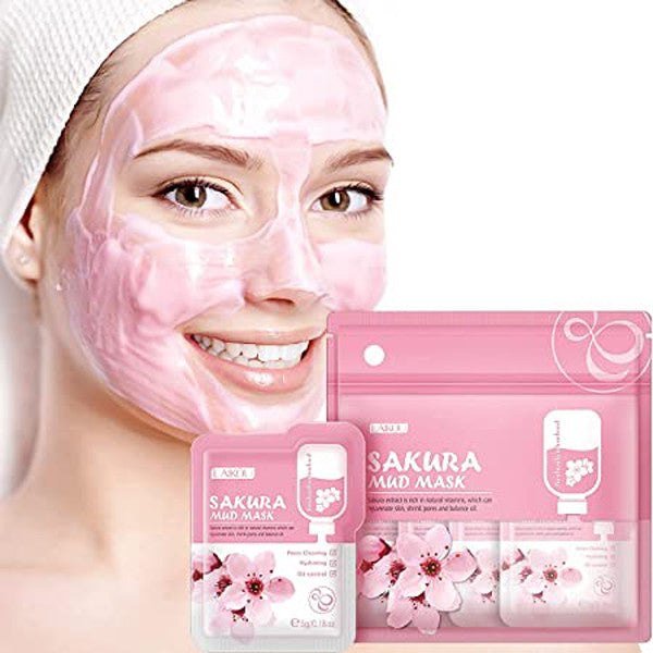 Laikou Sukura Facial Mud Mask Deep Cleaning